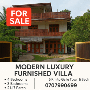 Luxury villa for sale in Galle