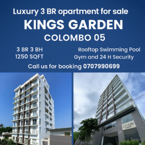Luxury 3 BR apartment for sale in Colombo 05