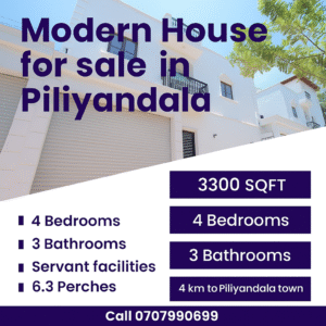 Modern House for sale in Piliyandala