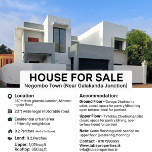 Modern House for sale in Negambo