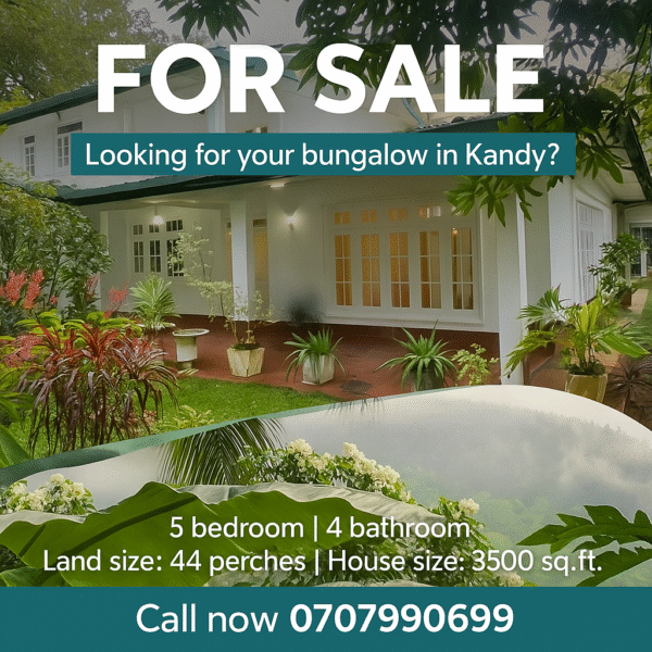 Live in Luxury Near Amaya Hills – 5BR / 44 perch House for sale