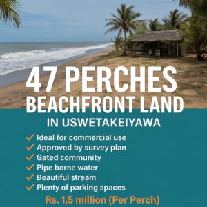 Own a Slice of Paradise in Uswetakeiyawa!