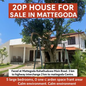 House for Sale – Mattegoda