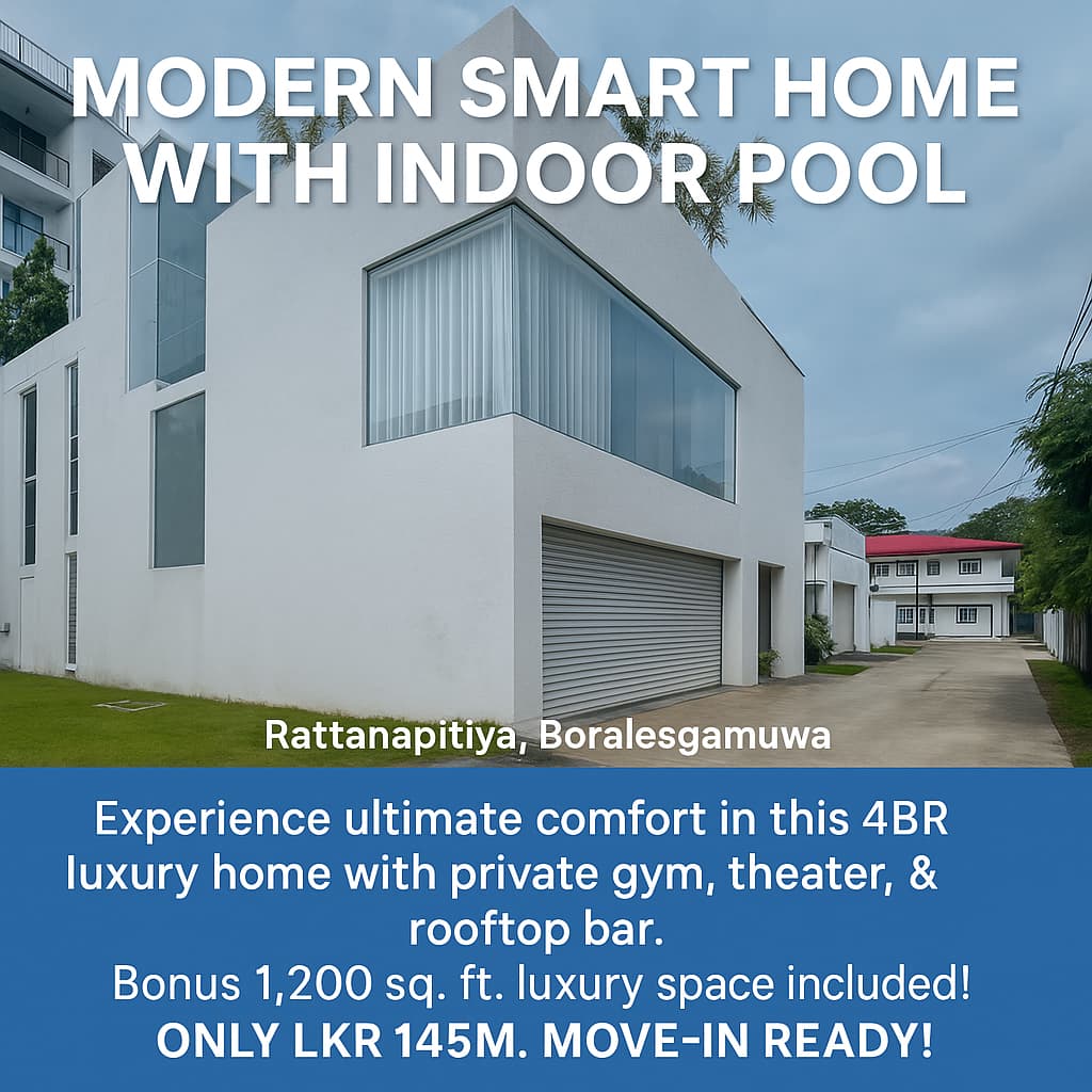 Stunning 4-Bedroom Modern Luxury Home with Indoor Pool & Gym