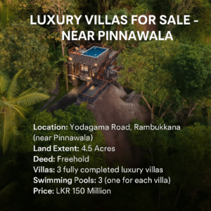 Luxury resort for sale in Pinnawala