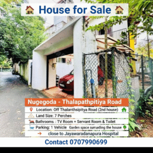 7 Perch house for sale in Madiwela, Kotte