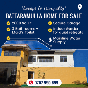 5 Bedrooms house for sale in Battaramulla