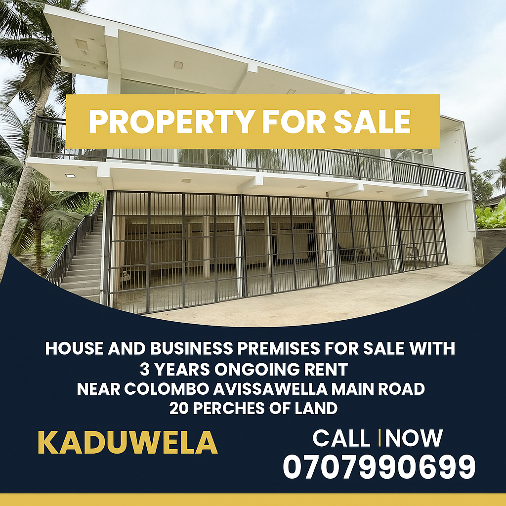 Commercial building for sale in Kaduwela