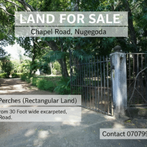 57 Perch land for sale in Nugegoda