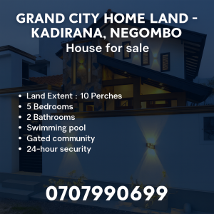 Modern House for sale in Grand city Negombo