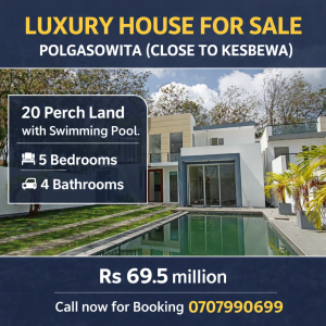 Luxury Modern House for sale in Polgasowita, Kesbewa